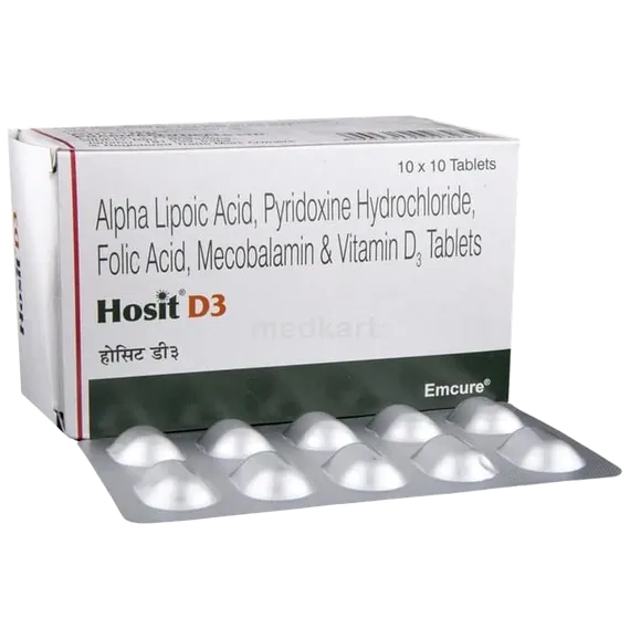 hosit d3 tablet 10's
